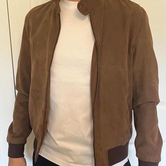 Brown Bomber Jacket - Picture 5 of 7